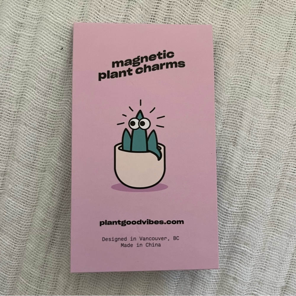 Plant Good Vibes Magnetic Sunglasses for Plants! - Picture 3 of 4